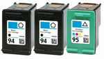 Compatible Combo HP 92 93 94 95 96 97 98 Ink Cartridges, New Chip Show Ink