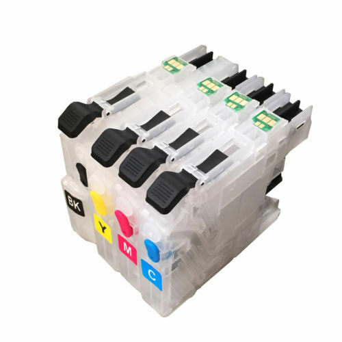 Empty Refillable Ink Cartridge compatible for Brother J680DW J880DW J885DW LC203