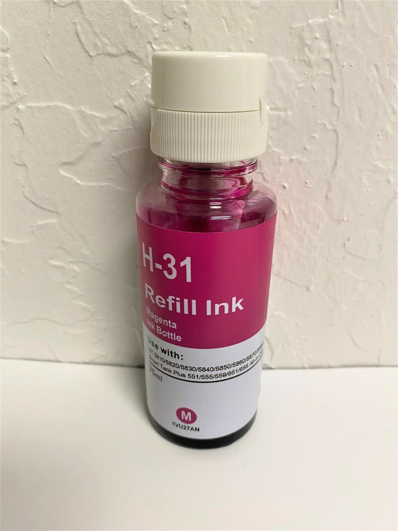 Compatible Premium Refill Ink Bottle for HP-31 HP-32 SmartTank 551 651 455 514