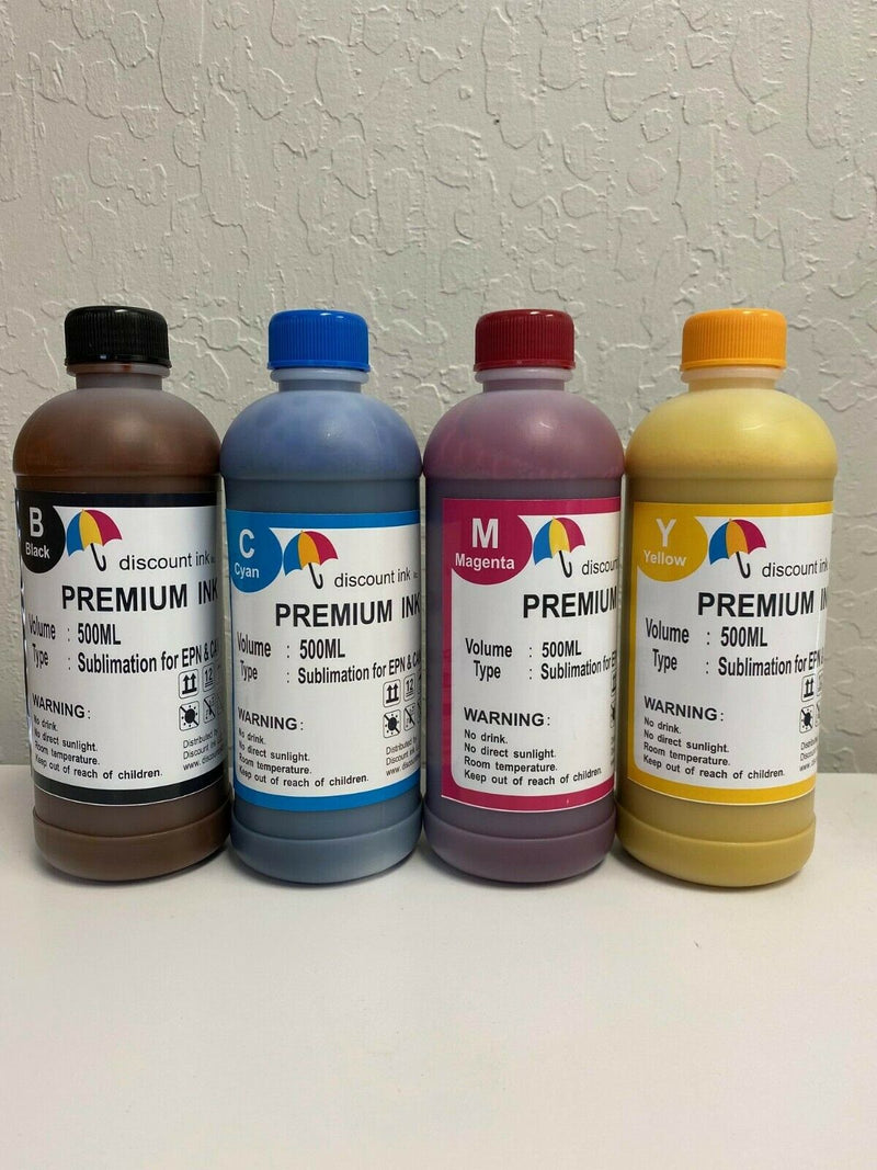 4x500ML Sublimation Ink Sawgrass Virtuoso sg400 sg800 sg400NA sg800NA