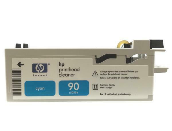 Genuine HP 90 C5055A Cyan Printhead Cleaner For DesignJet 4000 4020ps 4500mfp