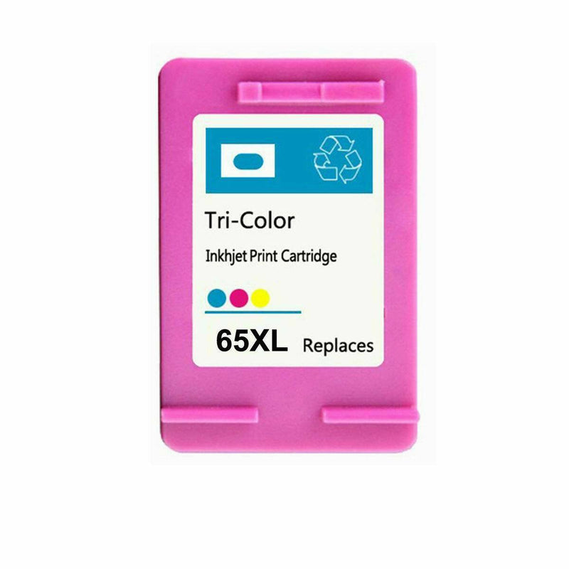 HP 65XL Color Remanufactured Ink Cartridge Show Ink Level