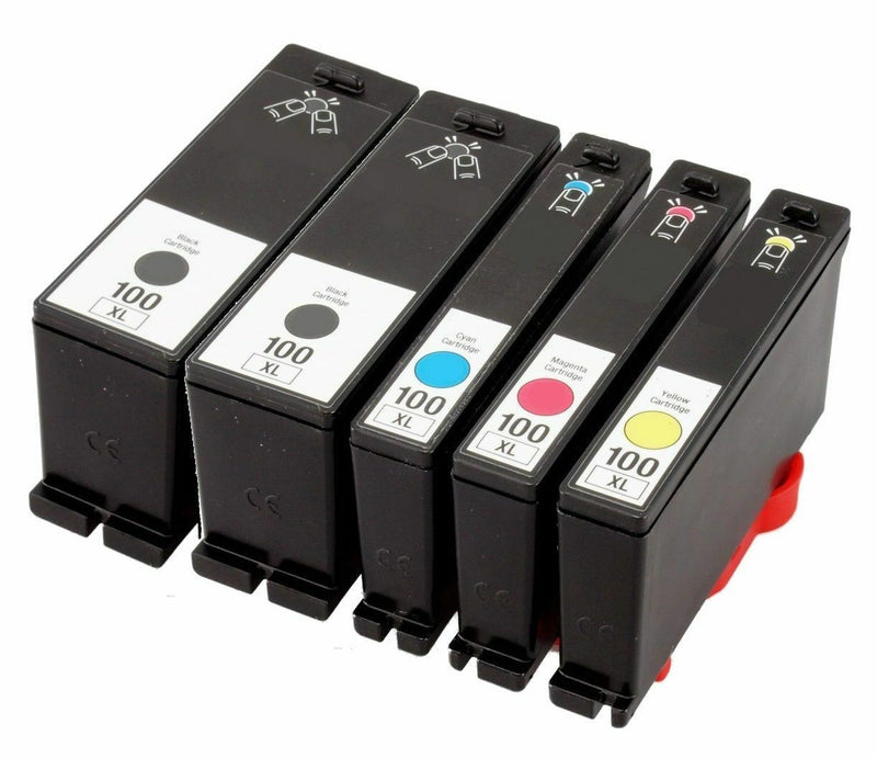 5P 100 XL Ink Cartridge for Lexmark Prospect Pro202 Pro205 Pro206 Pro207 Printer