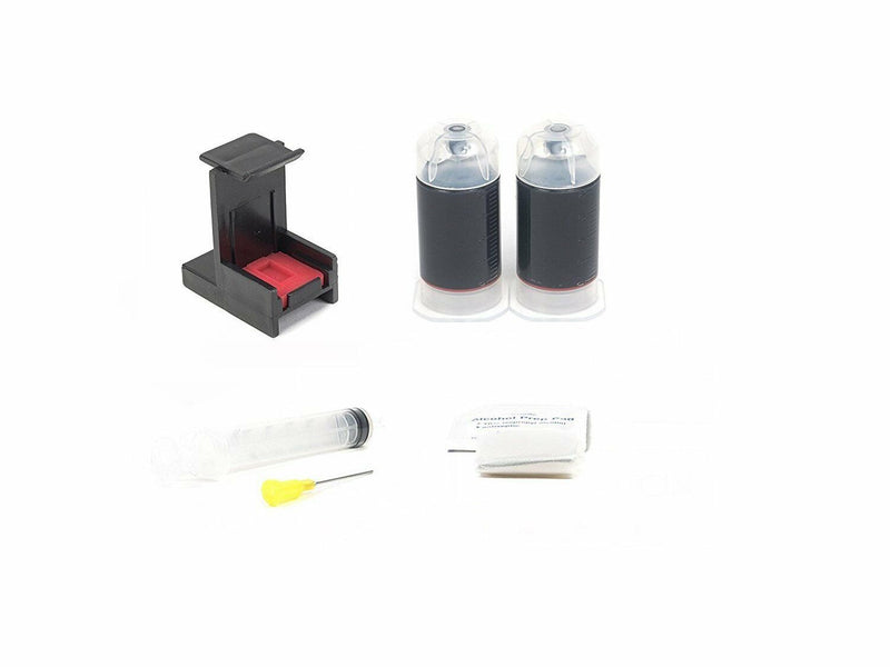 Combo Black & Tri-Color Ink Cartridge Refill Box Kit for HP 60 60XL 61 61XL