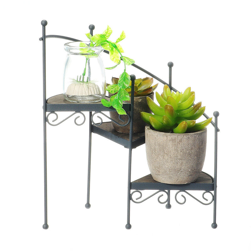 Decorative Iron Plant Rack Multifunctional Flower Bonsai Houseplant Stand