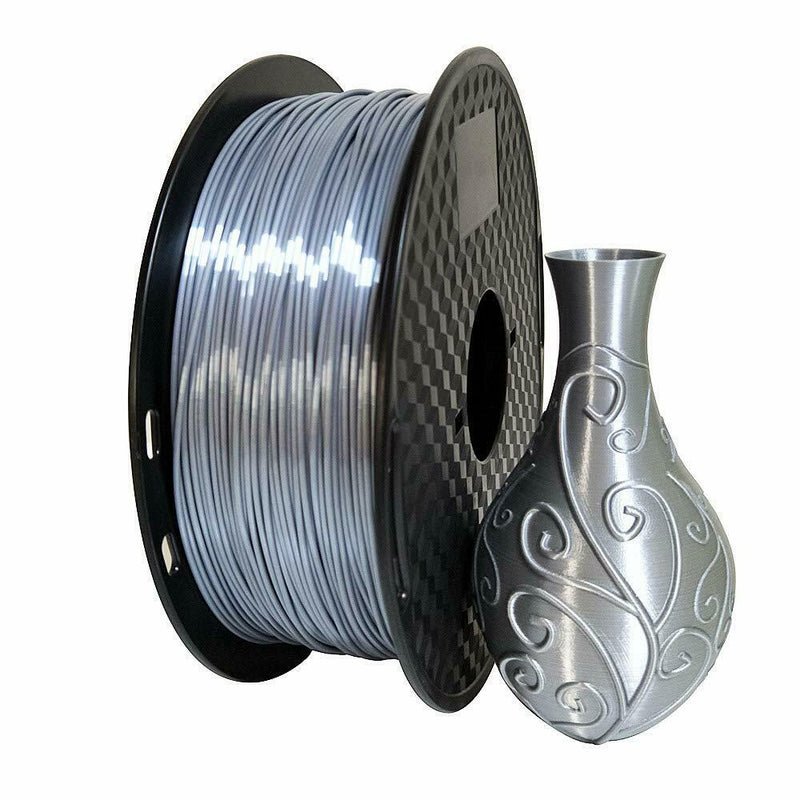 Gray Flexible TPU 3D Printing Filament 1kg/2.2lb 1.75mm Similar to NinjaFlex