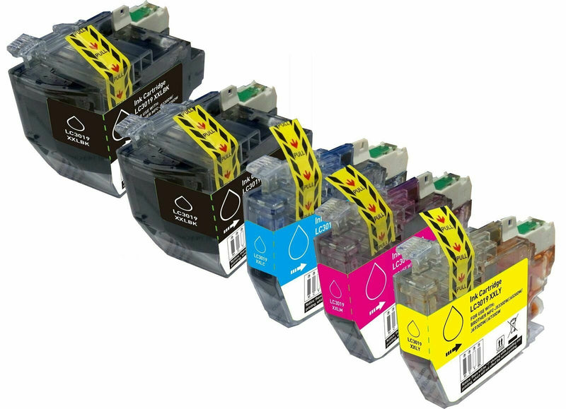 5PK Compatible LC-3019 Ink For Brother MFC-J5330DW MFC-J6530DW MFC-J6930DW