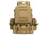 55L Sport Outdoor Military Rucksacks Tactical Backpack Camping Hiking