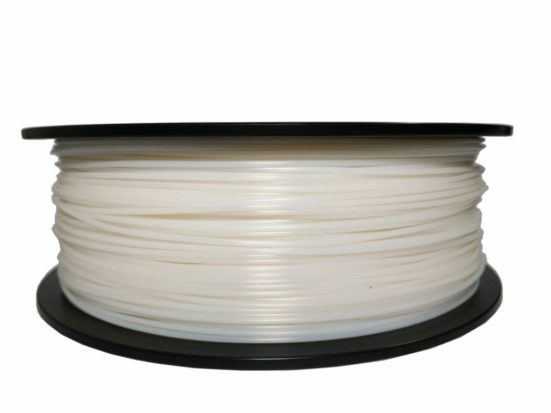 Pearl White 3D Printer Filament 1kg/2.2lb 1.75mm ABS MakerBot RepRap