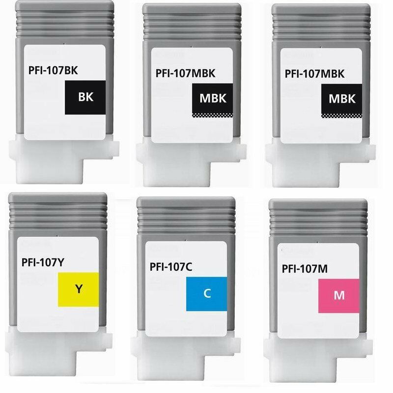 Pfi-107 ink cartridge fit Canon ipf 670 680 685 770 780 785 pfi107