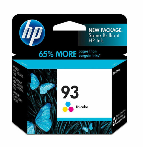 GENUINE NEW HP 93 (C9362WN C9361WN) Ink Cartridge Retail Box