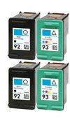 Compatible HP 56 57 92 93 94 95 96 97 Ink Cartridges New Chip Show Ink