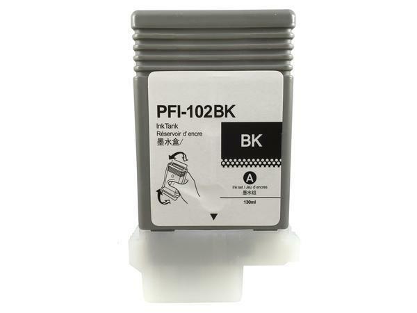 PFI-102 New Compatible ink cartridge for Canon ipf 500/600/700-BK,C,M,& Y