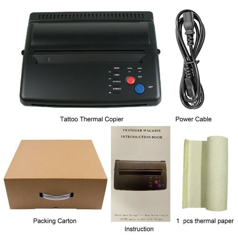 Premium A4 A5 Tattoo Transfer Copier Printer Machine Thermal Stencil Maker