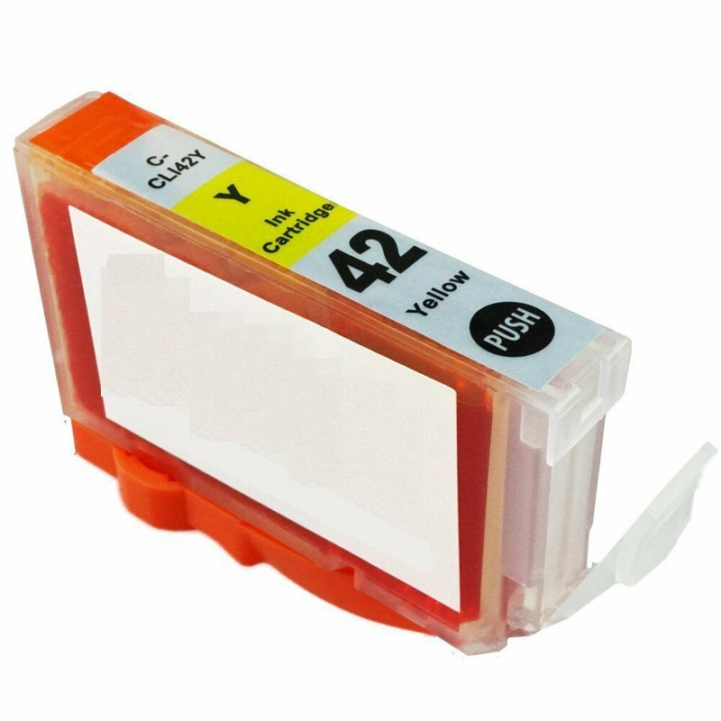 2x PACK CLI-42 Yellow Ink Cartridge Tank for Canon PIXMA PRO-100 Printers