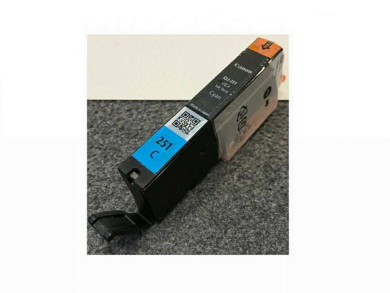 genuine Canon ink cartridges PGI-250BK CLI-251 PIXMA MG6420, MG6620, MG7120