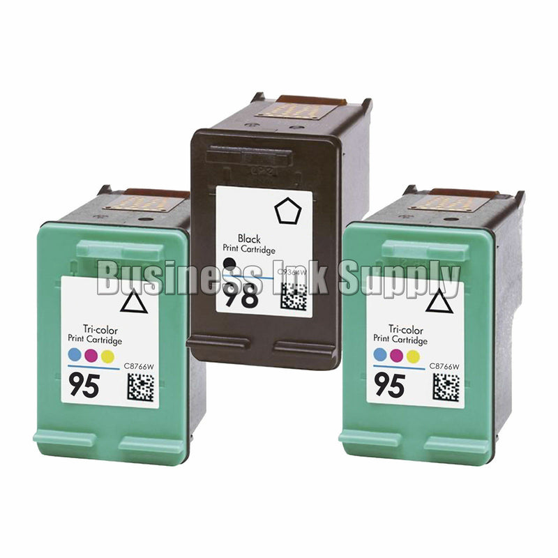 Compatible HP 56 57 92 93 94 95 96 97 Ink Cartridges New Chip Show Ink