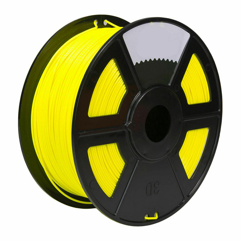 TPU 1.75mm 3D Printer Filament Dimensional Accuracy +/- 0.03 mm 1KG Spool Yellow