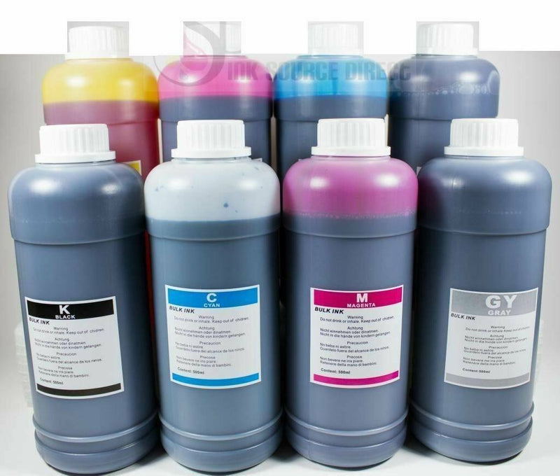 8x500ml Refill ink for Canon Pro 4000 printer Imageprograf iPF8300S iPF840