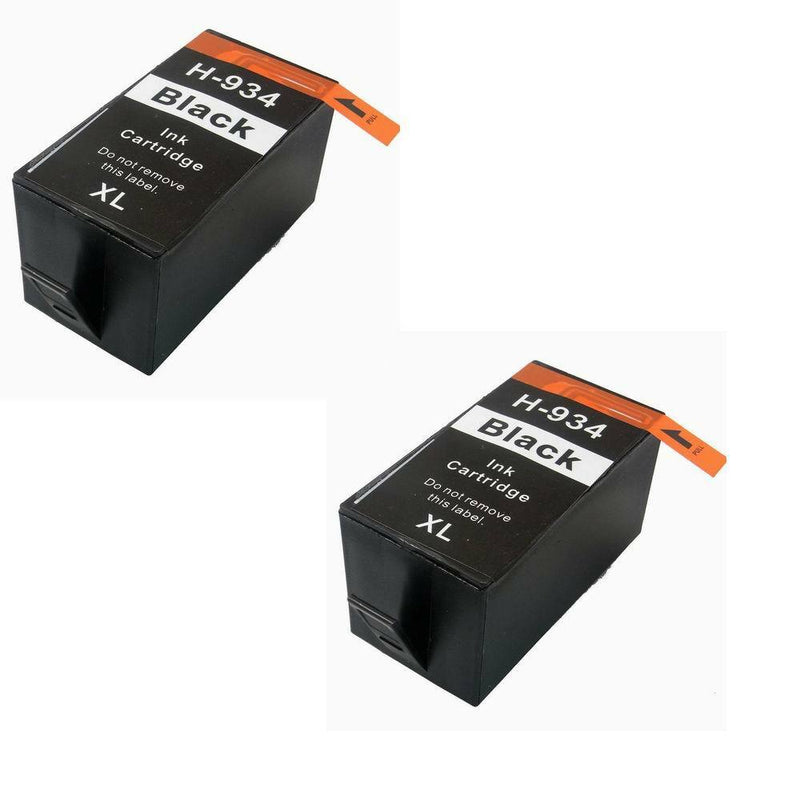 2P REMAN Ink Cartridge for HP 934XL Black Officejet Pro 6220 6230 6830 6835