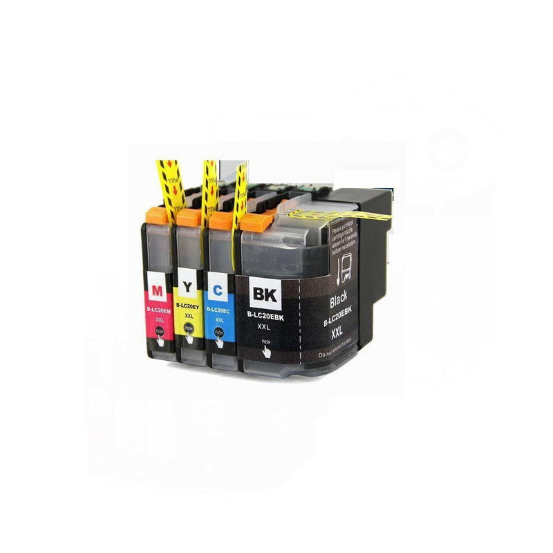 4pk LC20E LC-20E XXL ink cartridge For Brother MFC-J5920DW MFC-J775DW MFC-J985DW