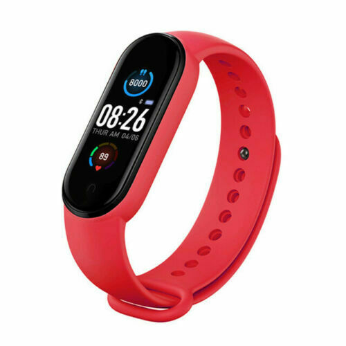 NEW Smart Band Watch Bracelet Wristband Fitness Blood Pressure Heart Rate M5