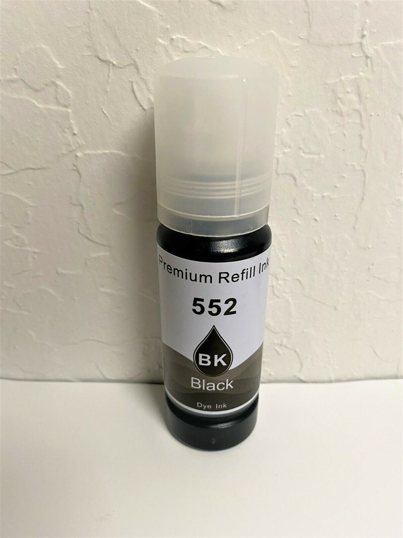 Premium Compatible Dye refill ink T552 552 for Epson Ecotank ET-8500 ET-8550