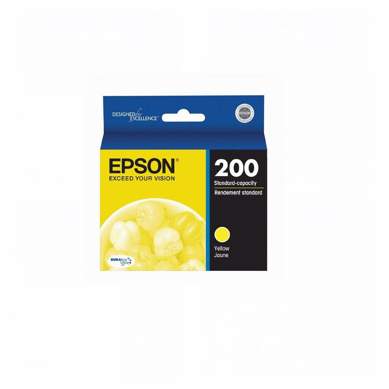 Epson GENUINE 200 Yellow Ink OEM Cartridges Epson Workforce 2530