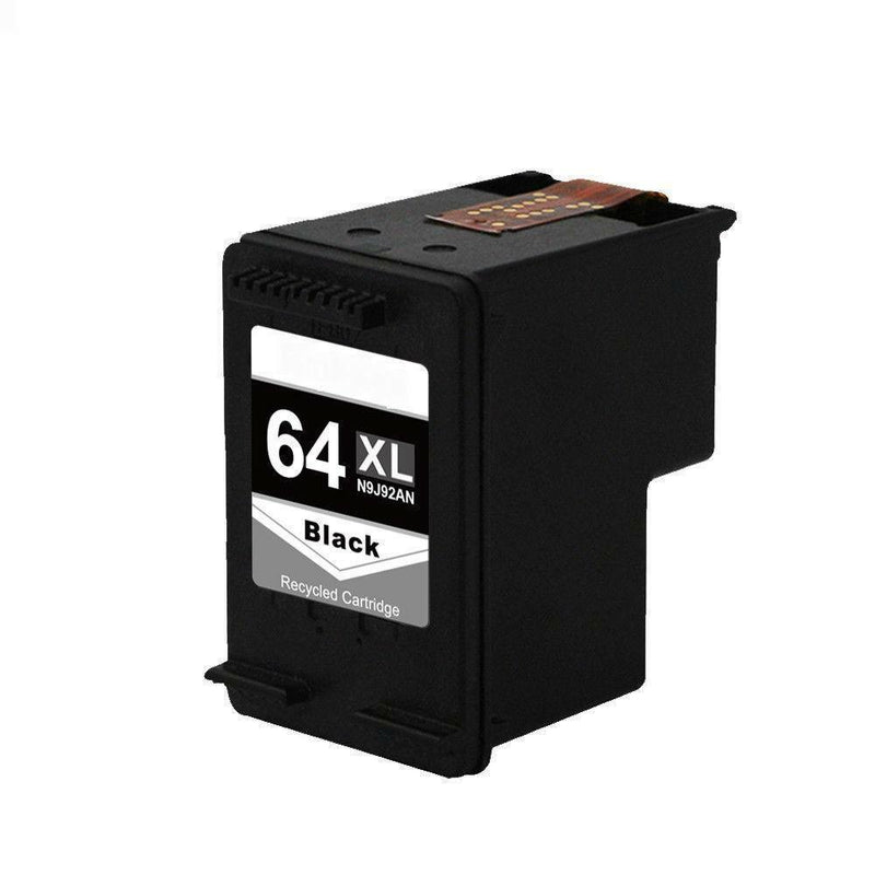 Compatible For HP 64XL (N9J92AN) Black Ink for ENVY 7830 7855 7858 7864