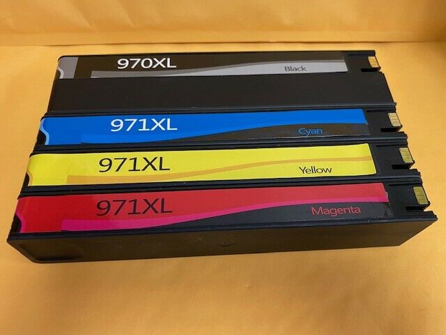 4PK Reman HP 970 971 ink for hp X451dn X451dw X476dn X476dw X551dw X576dw