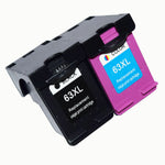 2PK Ink Cartridge Compatible For HP 63XL ENVY 4512 4516 OfficeJet 4652 4655