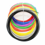 20 color 5M PLA Filament 1.75mm 3D Printer Pen Plastic Rubber Printing Material