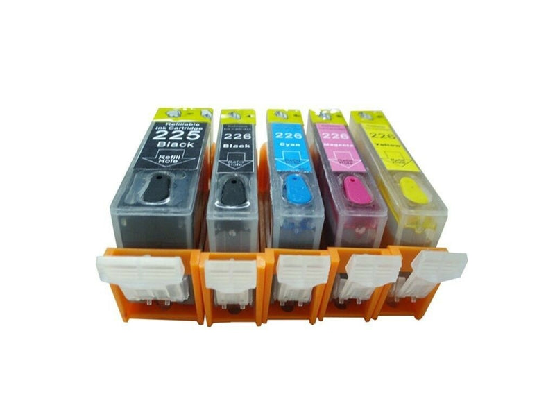 5 pks Refillable ink compatible for canon PGI-220 CLI-221 MP560 MP620