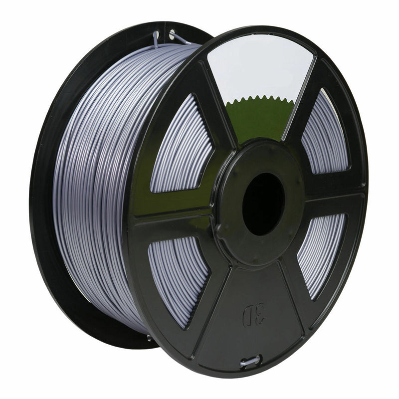 Silver Color 3D Printer Filament 1.75mm 1KG ABS For Print MakerBot RepRap