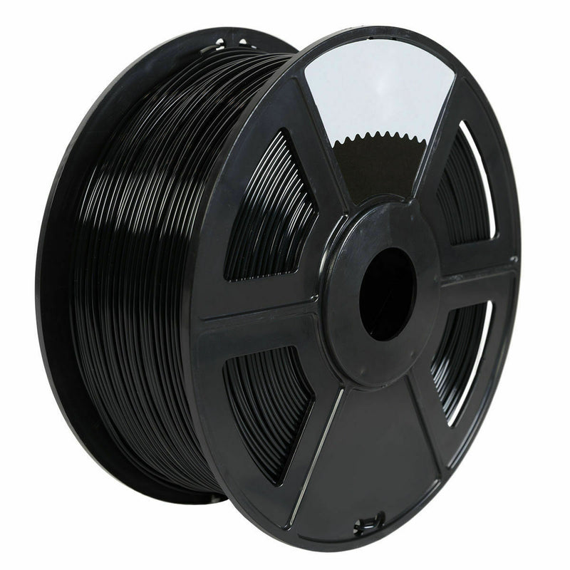 PLA 3D Printer Filament 1.75mm Accuracy +/- 0.02 mm 1kg Spool PLA Black