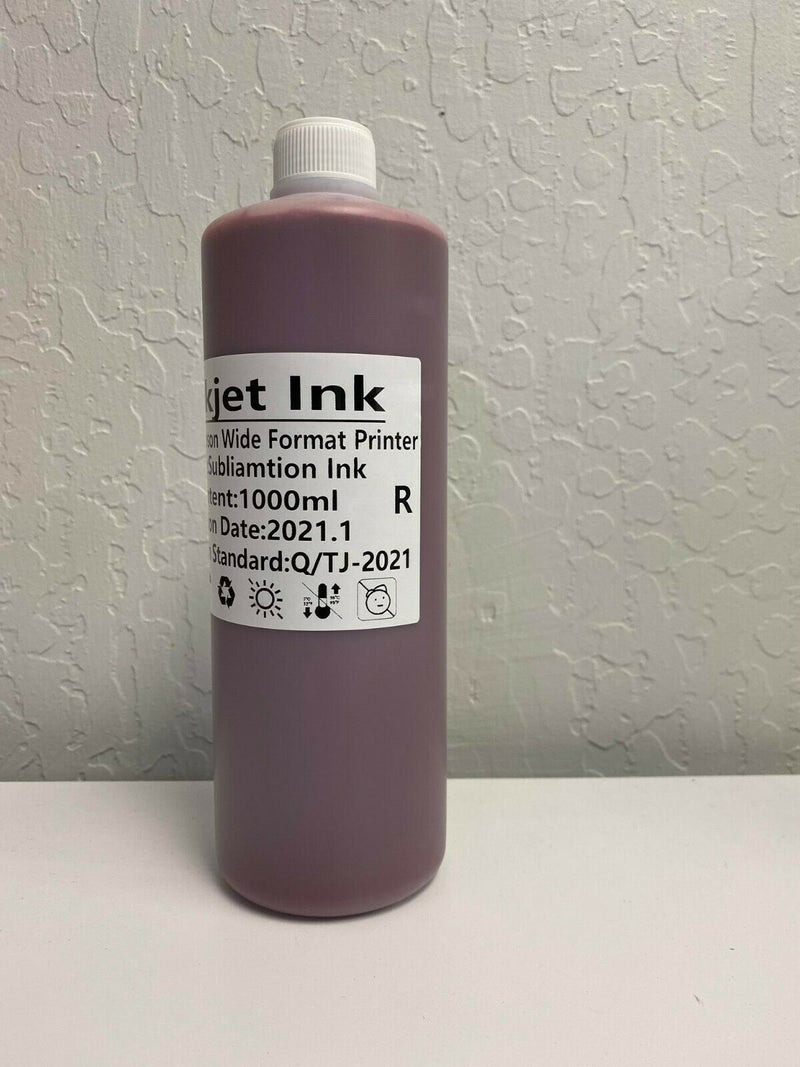 1000ml High Quality  RED Sublimation INK For EPSON inkjet Printers