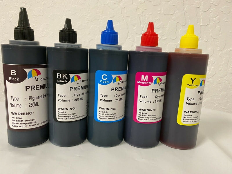 CISS for Canon MG5620 MG6420 MG6620 MX722 MX922 iP7220 Plus 5x250ml Ink