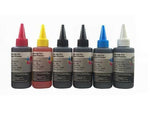 6 Bulk refill ink for HP inkjet printer 6 colors 6x100ml BK/PhB/C/M/Y/Grey