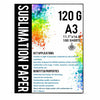 Dye Sublimation Transfer Paper for Virtuoso and Epson 100 sheets per pack A3