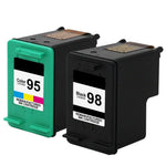 2PK Compatible For HP 98 95 Ink Photosmart 2570 2575 2575v 2575xi 8050 D5069