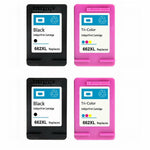 4PK compatible forHP 662XL Black Color Ink Cartridge Deskjet 2515 2545 3545