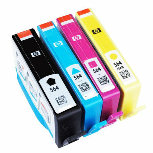 4 Genuine HP 564 Ink Combo For B5580 C6380