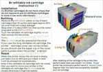 LC103 Refillable Ink Cartridge for Brother J245 J4610DW J4710DW J6920DW Empty