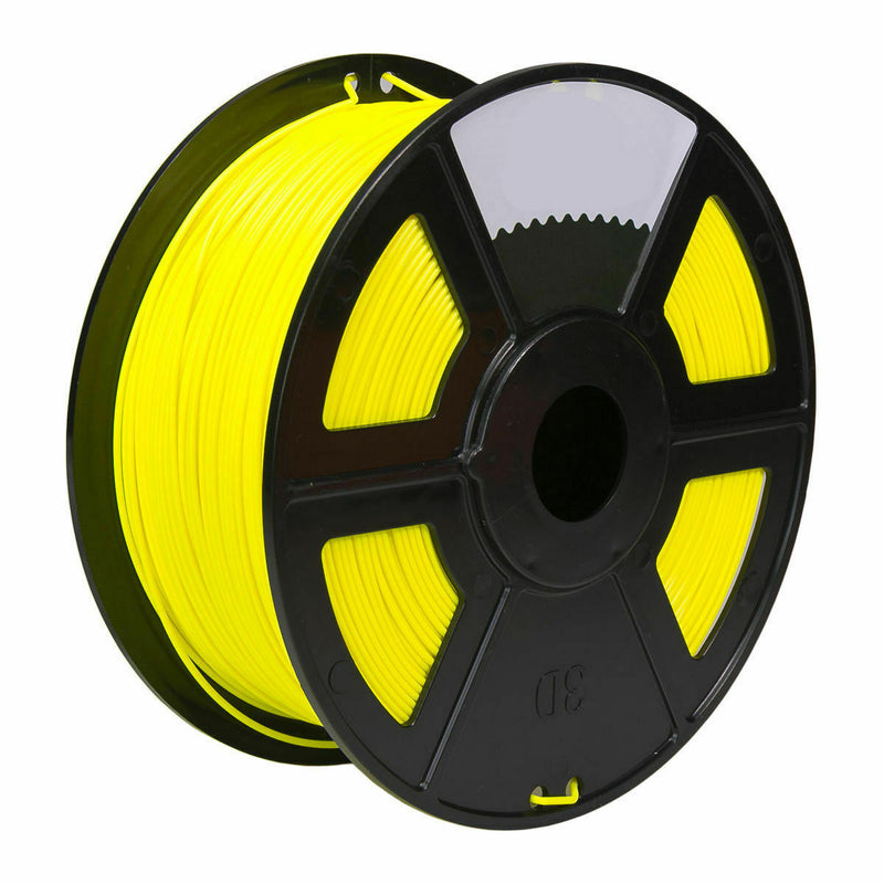 ABS 3D Printer Filament 1.75mm Accuracy +/- 0.02 mm 1kg Spool ABS Yellow