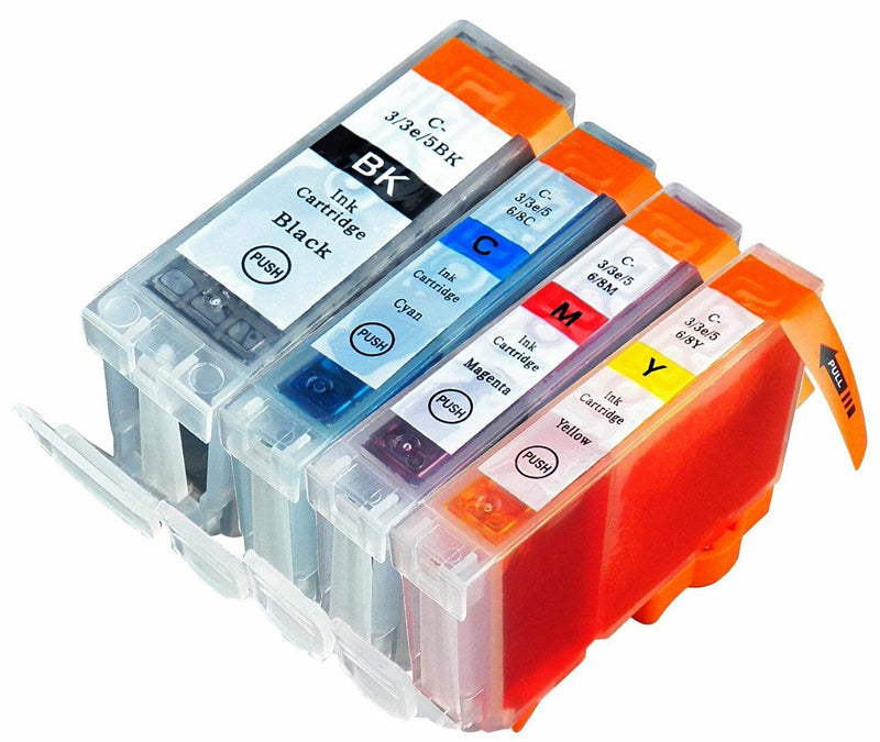 4 PGI-5 CLI-8 Canon PGI-5BK CLI-8 Ink Cartridge for Canon MX700 MP520 IX4000