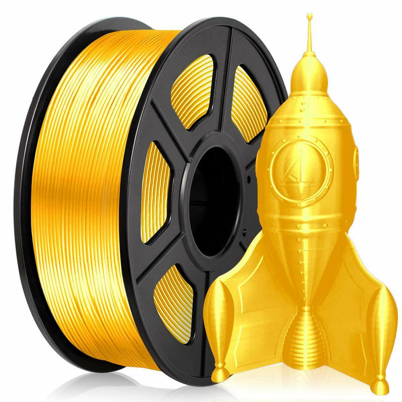 ABS 3D Printer Filament 1.75mm Accuracy +/- 0.02 mm 1kg Spool ABS Gold