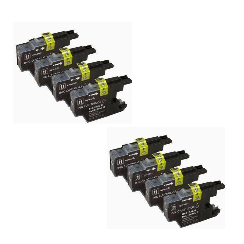 8P Compapatible LC-75 Black Ink For Brother MFC-J5910DW MFC-J6510DW MFC-J6710DW