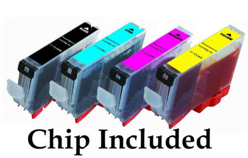 4 Pack Comp Printer Ink Cartridges for 225 226 CANON MX892 MG5320 MG5220