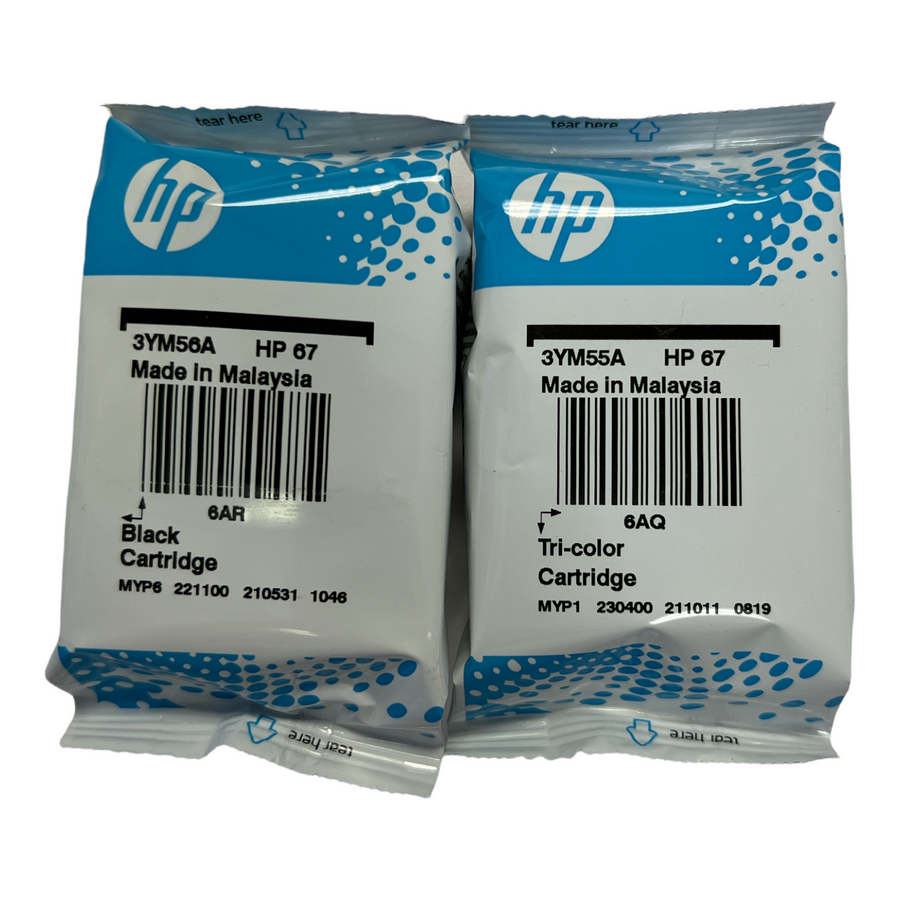 Hp - Cartuccia ink originale - 62 - C/M/Y - C2P06AE - 165 pag
