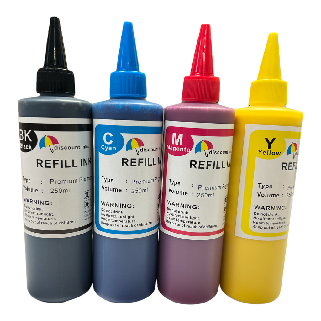 Octopus Refill Inks 4 X 100 Ml, Compatible With HP 932, 933, 940, 950
